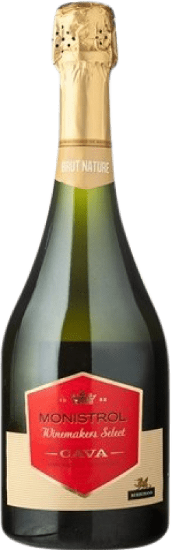 7,95 € Envio grátis | Espumante branco Marqués de Monistrol Vintage Brut Nature Reserva D.O. Cava Catalunha Espanha Macabeo, Xarel·lo, Parellada Garrafa 75 cl