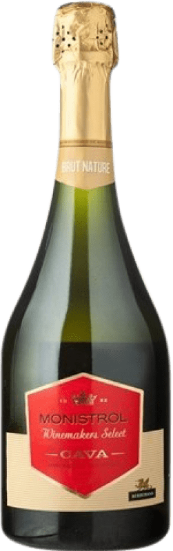 7,95 € 免费送货 | 白起泡酒 Marqués de Monistrol Brut Nature — 天然干型起泡酒 Vintage 珍藏 D.O. Cava 加泰罗尼亚 西班牙 Macabeo — 马卡贝奥, Xarel·lo — 哈雷洛, Parellada — 帕雷利亚达 瓶装 75 cl