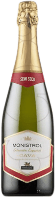 5,95 € Spedizione Gratuita | Spumante bianco Marqués de Monistrol Selecció Especial Semisecco Semidolce Riserva D.O. Cava Catalogna Spagna Macabeo, Xarel·lo, Parellada Bottiglia 75 cl