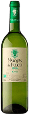 3,95 € Free Shipping | White wine Marqués del Puerto Young D.O.Ca. Rioja The Rioja Spain Macabeo Bottle 75 cl