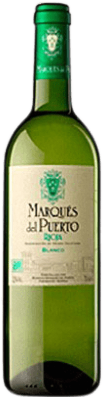 3,95 € Envío gratis | Vino blanco Marqués del Puerto Joven D.O.Ca. Rioja La Rioja España Macabeo Botella 75 cl