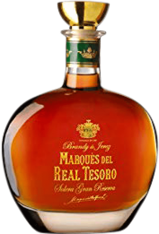 47,95 € Kostenloser Versand | Brandy Marqués del Real Tesoro Solera Große Reserve Spanien Flasche 70 cl