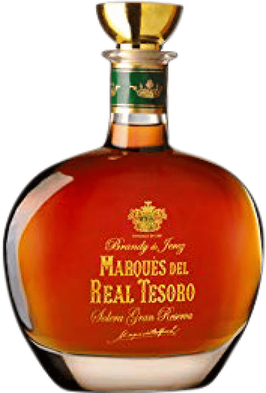 47,95 € 免费送货 | 白兰地 Marqués del Real Tesoro Solera 大储备 西班牙 瓶子 70 cl