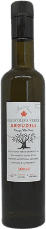 25,95 € Envío gratis | Aceite de Oliva Mas Auró España Argudell Botella Medium 50 cl