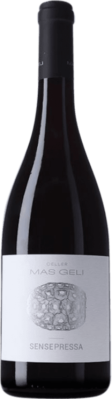 22,95 € Envío gratis | Vino Tinto Mas Geli Sense Pressa Crianza D.O. Empordà Cataluña España Garnacha 75 cl