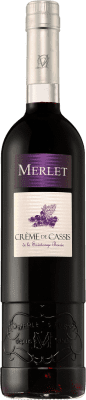 42,95 € Envío gratis | Crema de Licor Merlet Cassis Macerado Francia Botella 70 cl