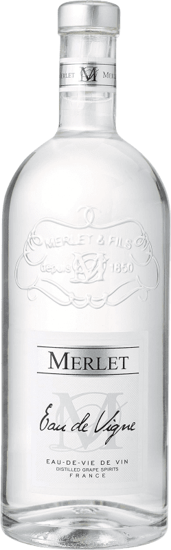 33,95 € Free Shipping | Spirits Merlet Eau de Vigne Licor Macerado France Bottle 70 cl