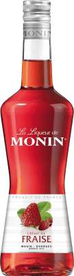 22,95 € Spedizione Gratuita | Crema di Liquore Monin Fresa Fraise Francia Bottiglia 70 cl