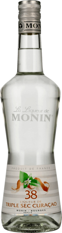24,95 € Spedizione Gratuita | Curaçao Monin Triple Sec Francia 70 cl