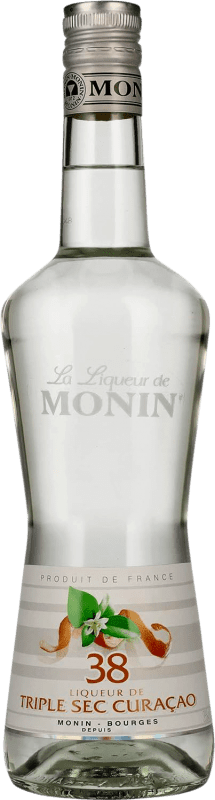 22,95 € Kostenloser Versand | Triple Sec Monin Curaçao Frankreich Flasche 70 cl