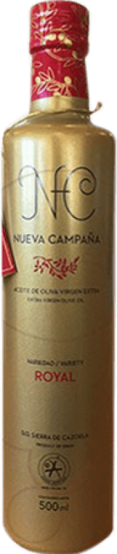 16,95 € Envío gratis | Aceite de Oliva Oleosur AOVE Virgen Extra España Botella Medium 50 cl