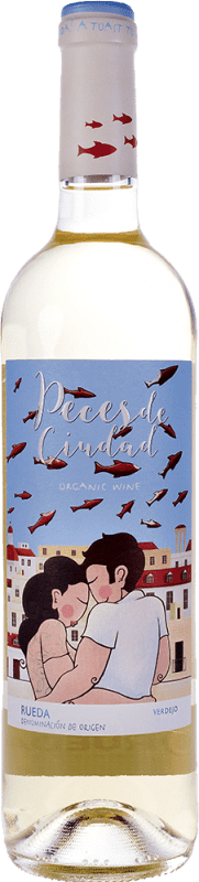 11,95 € Free Shipping | White Wine Olga Celma Peces de Ciudad Young D.O. Rueda Castilla y León Spain Verdejo 75 cl