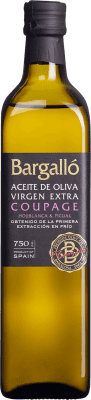 14,95 € Envío gratis | Aceite de Oliva Bargalló Virgen Extra Coupage España Botella 75 cl