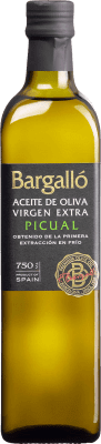 15,95 € Spedizione Gratuita | Olio d'Oliva Bargalló EVO Extra Vergine Spagna Picual 75 cl