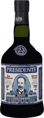 61,95 € Kostenloser Versand | Rum Oliver & Oliver Presidente Marti Dominikanische Republik 23 Jahre Flasche 70 cl