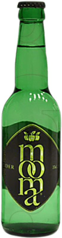 2,95 € 免费送货 | 苹果酒 Moma 西班牙 三分之一升瓶 33 cl Manzana — 苹果