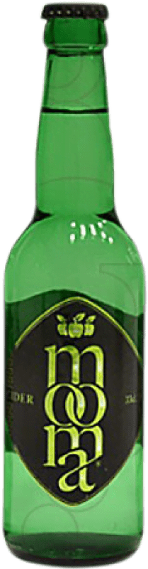 2,95 € Envio grátis | Sidra Moma Espanha Garrafa Terço 33 cl