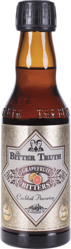 29,95 € Spedizione Gratuita | Schnapp Bitter Truth Grapefruit Germania Piccola Bottiglia 20 cl