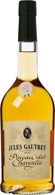 17,95 € Envío gratis | Licores Jules Gautret Pineau des Charentes Blanc Francia Botella 75 cl