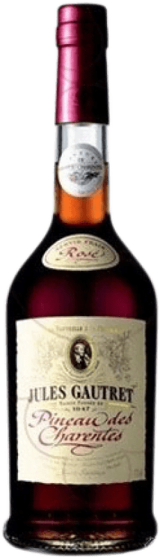 13,95 € 免费送货 | 利口酒 Jules Gautret Rosé A.O.C. Pineau des Charentes 法国 瓶子 75 cl