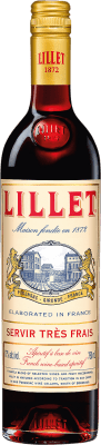 21,95 € Envio grátis | Vermute Lillet Rouge França Garrafa 75 cl