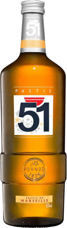 69,95 € Kostenloser Versand | Pastis Pernod Ricard 51 Frankreich Rehoboam-Flasche 4,5 L Anis