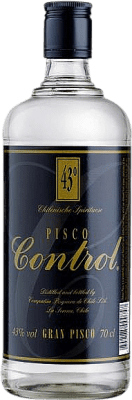 21,95 € Envio grátis | Aguardente Pisco Control Chile Garrafa 70 cl