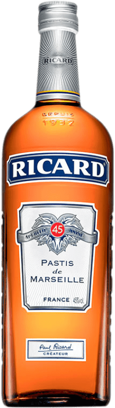 18,95 € Envio grátis | Aperitivo Pastis Pernod Ricard Escarchado França Garrafa 70 cl