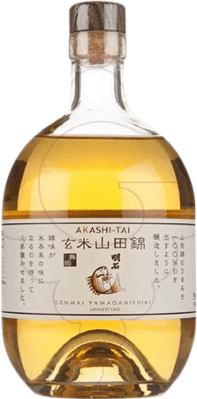 45,95 € Бесплатная доставка | Ради Akashi-Tai Genmai Yamadan Япония бутылка 75 cl