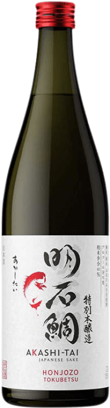 32,95 € Free Shipping | Sake Akashi-Tai Honjozo Japan Bottle 75 cl