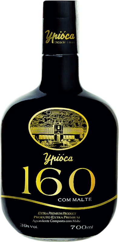 23,95 € Envio grátis | Cachaça Ypióca 160 com Malte Brasil Garrafa 70 cl