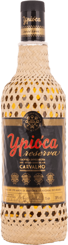 24,95 € Envío gratis | Cachaça Ypióca Edición Oro Brasil 1 L