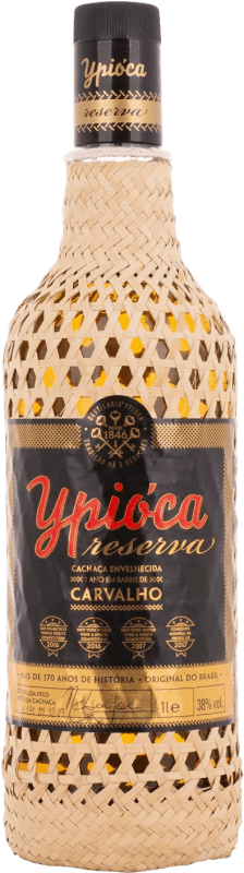 24,95 € 免费送货 | Cachaza Ypióca Oro 巴西 瓶子 1 L