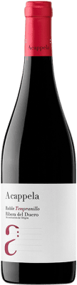 7,95 € 免费送货 | 红酒 Monteabellón A Cappela 橡木 D.O. Ribera del Duero 卡斯蒂利亚莱昂 西班牙 Tempranillo 瓶子 75 cl