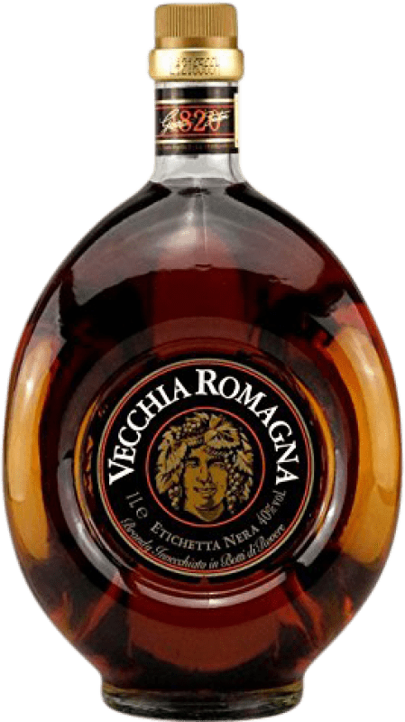 19,95 € Kostenloser Versand | Brandy Vecchia Romagna Italien Flasche 1 L
