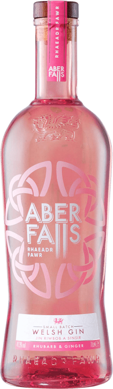 32,95 € 免费送货 | 金酒 Aber Falls Rhubarb & Ginger 英国 瓶子 70 cl