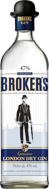 19,95 € Бесплатная доставка | Джин Broker's Оригинальный Объединенное Королевство 70 cl