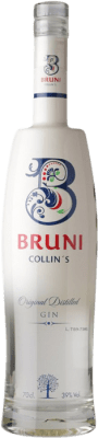 39,95 € Spedizione Gratuita | Gin Bruni Collin's Gin Spagna Bottiglia 70 cl
