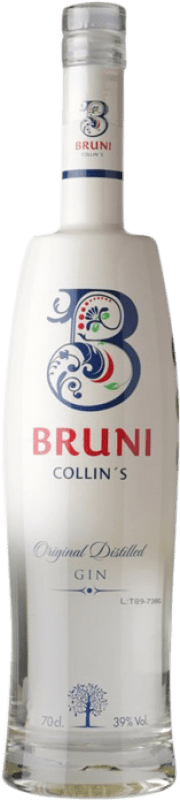 39,95 € 免费送货 | 金酒 Bruni Collin's Gin 西班牙 瓶子 70 cl