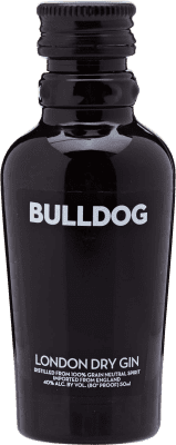 2,95 € Envío gratis | Ginebra Bulldog Gin London Dry Gin Reino Unido Botellín Miniatura 5 cl