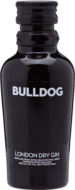 2,95 € 送料無料 | ジン Bulldog イギリス ミニチュアボトル 5 cl Citrus — シトラス, Juniper — ジュニパー, Lavender — ラベンダー