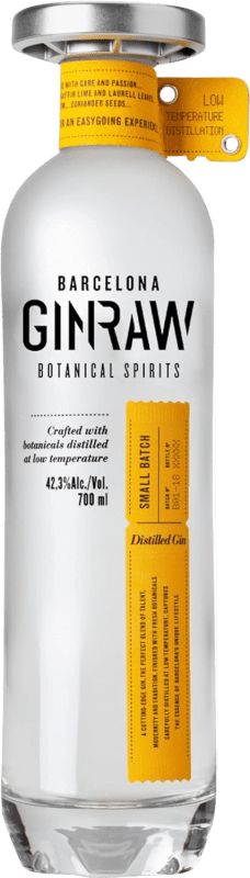 43,95 € 免费送货 | 金酒 Ginraw 西班牙 瓶子 70 cl