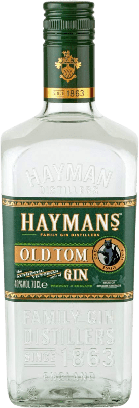 42,95 € Envio grátis | Gin Hayman's Old Tom Reino Unido Garrafa 70 cl