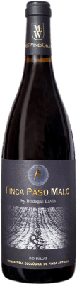 29,95 € Spedizione Gratuita | Vino rosso Lavia Paso Malo D.O. Bullas Regione di Murcia Spagna Monastrell Biologico Bottiglia 75 cl