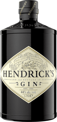 96,95 € Envío gratis | Ginebra Hendrick's Reino Unido Botella Especial 1,75 L