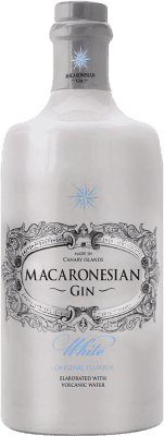 29,95 € Бесплатная доставка | Джин Macaronesian Gin White Канарские острова Испания бутылка 70 cl