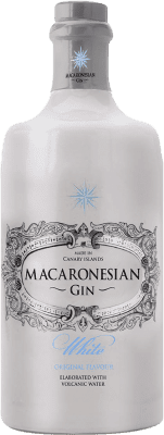 29,95 € Kostenloser Versand | Gin Macaronesian Gin White Kanarische Inseln Spanien Flasche 70 cl