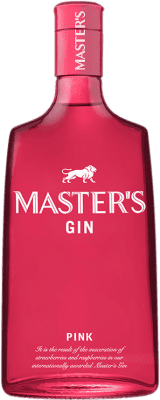 19,95 € Envio grátis | Genever Gin MG Master's Distilled Pink — Rosé Espanha 70 cl Raspberry — Framboesa, Strawberry — Morango