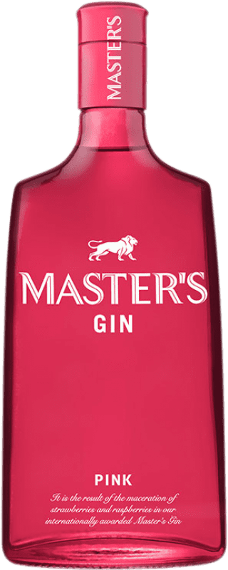 19,95 € 送料無料 | ジン MG Master's Distilled Pink — ピンク スペイン 70 cl Raspberry — ラズベリー, Strawberry — いちご