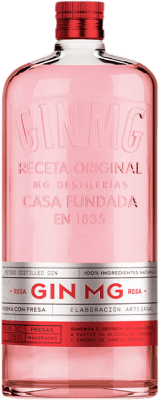 21,95 € Envio grátis | Genever Gin MG Artesanal Espanha 70 cl Fresa — Morango